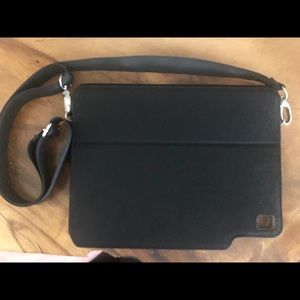 iPad case with shoulder strap